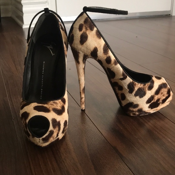 Guiseppe Zanotti Leopard Heels - Picture 5 of 8